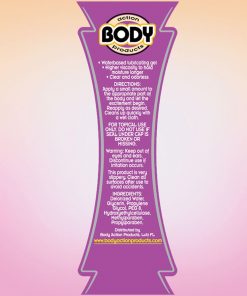 Alternative view of Body Action Supreme Water Based Gel - 4.8 oz Bottle