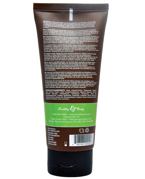 Earthly Body Hand & Body Lotion - 7 oz Tube Naked in the Woods - Image 2