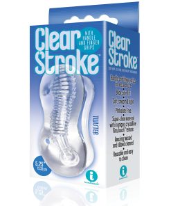 The 9's Clear Stroke Twister Masturbator
