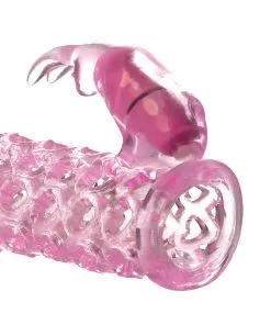 Alternative view of Fantasy X-tensions Vibrating Couples Cage - Pink