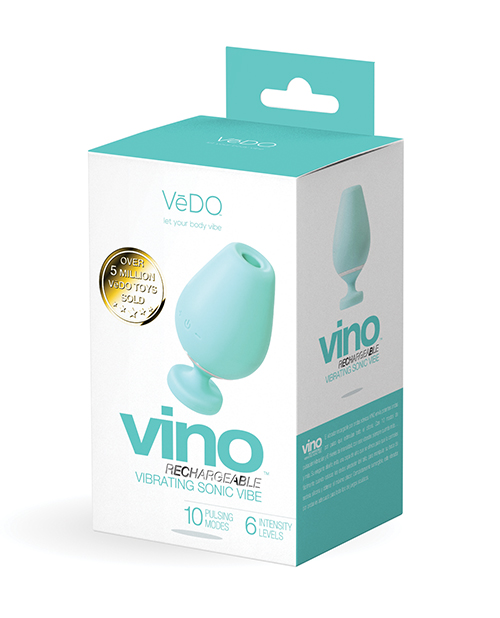 VeDO Vino Rechargeable Sonic Vibe - Turquoise - Image 2