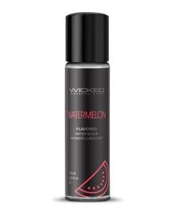Alternative view of Wicked Sensual Care Aqua Water Based Lubricant - 1 oz Watermelon
