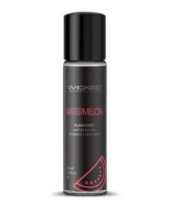 Alternative view of Wicked Sensual Care Aqua Water Based Lubricant - 1 oz Watermelon