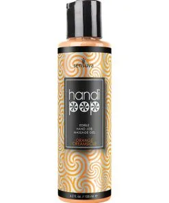 Handipop Hand Job Massage Gel - 4.2 oz Orange Creamsicle