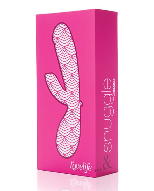 OhMiBod Lovelife Snuggle Dual Stimulation Vibe - Pink - Image 3
