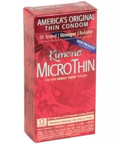 Alternative view of Kimono Micro Thin Condoms - Box of 12