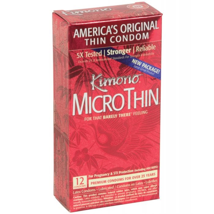 Kimono Micro Thin Condoms - Box of 12 - Image 2