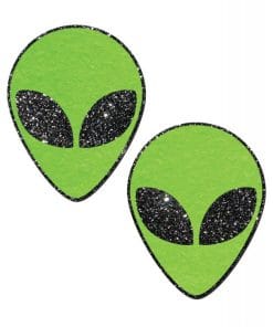Alternative view of Pastease Glitter Alien - Green O/S