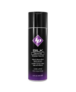 Alternative view of ID Silk Natural Feel Lubricant - 2.2 oz Flip Cap Bottle