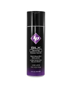 Alternative view of ID Silk Natural Feel Lubricant - 2.2 oz Flip Cap Bottle