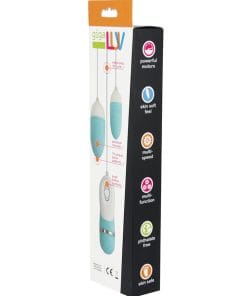 GigaLuv Dual Vibra Bullets - 10 Functions Tiffany Blue