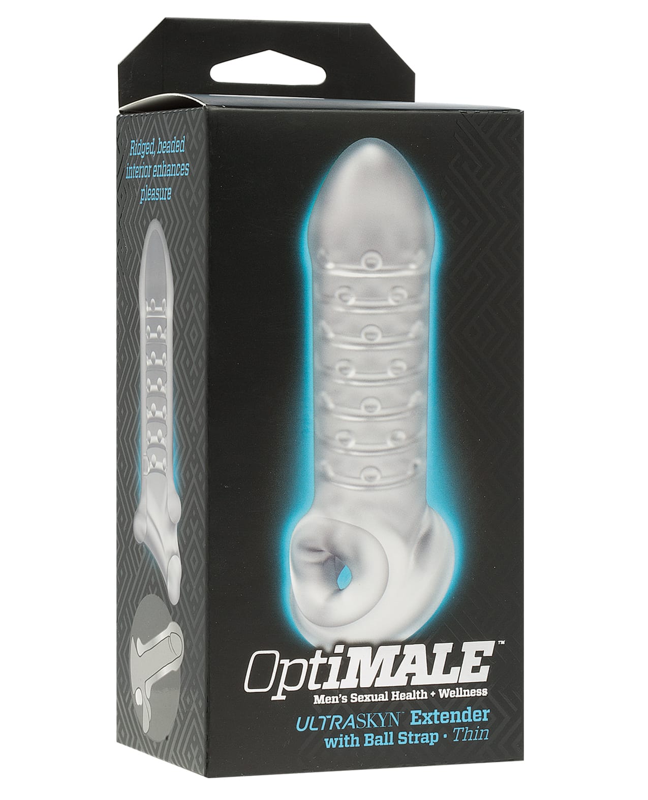 OptiMale Extender w/Ball Strap Thin - Frost - Image 3