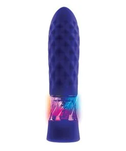 Alternative view of Evolved Raver Light Up Bullet - Purple