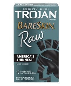 Alternative view of Trojan BareSkin Raw Condoms - Pack of 10