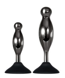 Alternative view of Evolved Joy Sticks 2 pc Plug Set - Black/Chrome