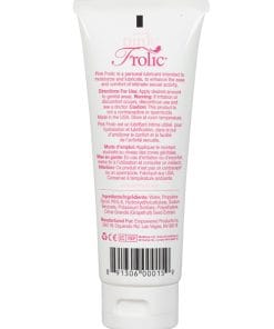 Alternative view of Pink Frolic Gel Lubricant - 3.3 oz Flip Top Tube