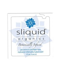 Alternative view of Sliquid Organics Natural Intimate Lubricant - .17 oz Pillow