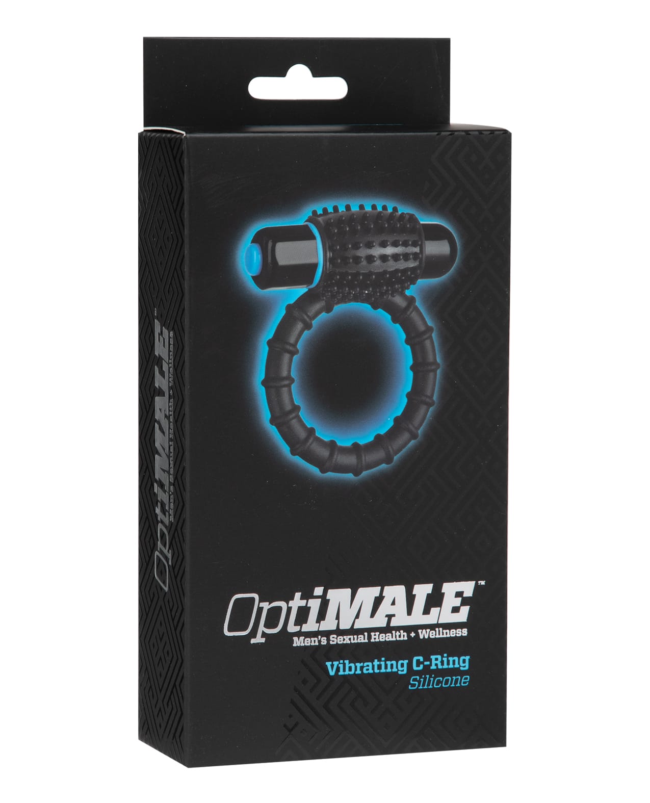 OptiMale Vibrating C Ring - Black - Image 2