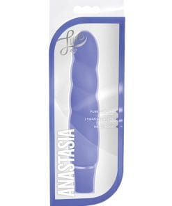 Blush Luxe Anastasia Silicone Vibrator - Periwinkle