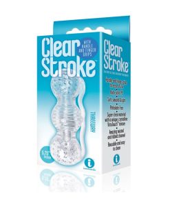 Alternative view of The 9's Clear Stroke Threeway Masturbator