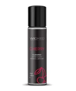 Alternative view of Wicked Sensual Care Aqua Water Based Lubricant - 1 oz Cherry