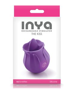 Alternative view of INYA The Kiss Rechargeable Vibe - Purple