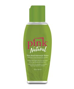 Pink Natural Water Based Lubricant for Women - 2.8 oz