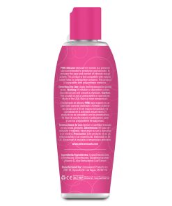 Alternative view of Pink Silicone Lube - 4.7 oz Flip Top Bottle