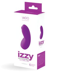 VeDO Izzy Rechargeable Clitoral Vibe - Violet Vixen