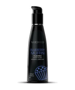 Alternative view of Wicked Sensual Care Water Based Lubricant - 4 oz Blueberry Muffin