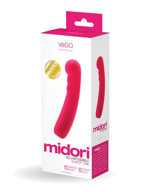 VeDO Midori Rechargeable G Spot Vibe - Foxy Pink - Image 4