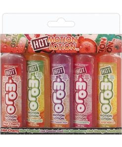 Hot Motion Lotion Kit - 1 oz Asst. Flavors Pack of 5