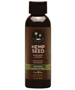 Alternative view of Earthly Body Hemp Seed Massage Lotion - 2 oz Guavalava