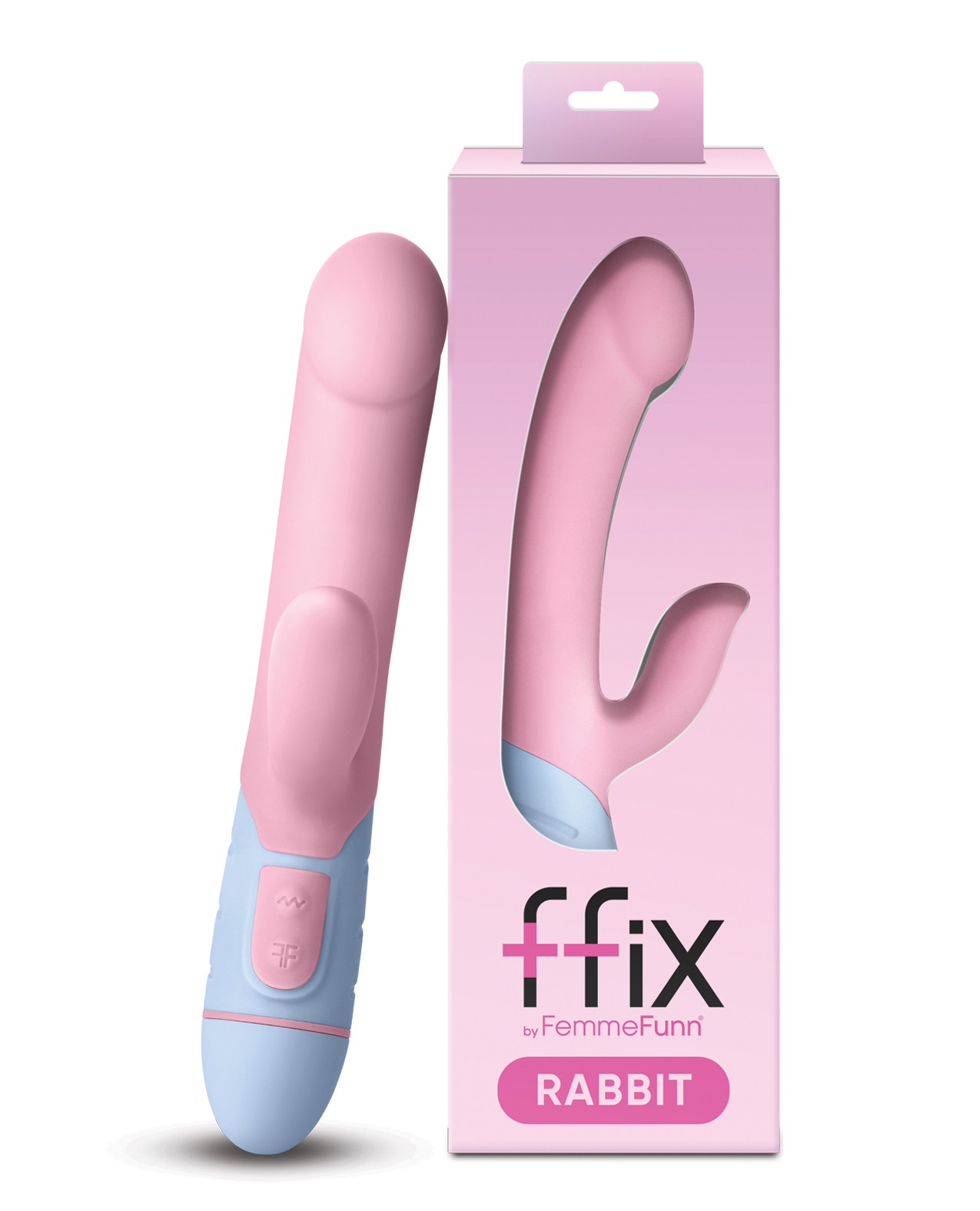 Femme Funn Ffix Rabbit - Pink/Blue - Image 2