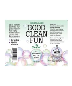 Alternative view of Good Clean Fun Toy Cleaner - 4 oz Eucalyptus