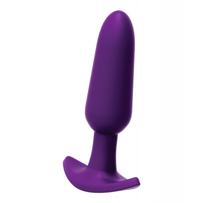 VeDO Bump Plus Rechargeable Remote Control Anal Vibe - Deep Purple - Image 5