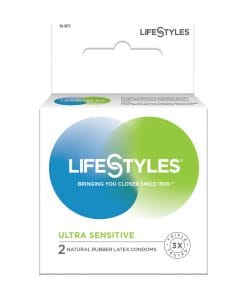 Alternative view of Lifestyles Ultra Sensitive - Box of 3