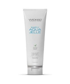 Alternative view of Wicked Sensual Care Simply Aqua Jelle Waterbased Lubricant - 4 oz