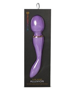 Alternative view of Nu Sensuelle Alluvion XLR8 Bendable Wand - Purple