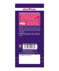 Alternative view of Skins Water Based Lubricant - 5 ml Foil Mango & Passionfruit