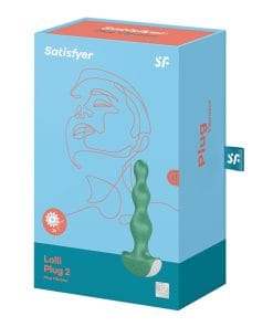 Alternative view of Satisfyer Lolli Plug 2 - Green