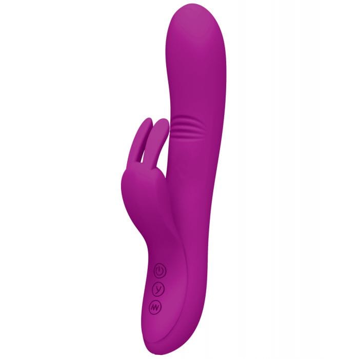 Pretty Love Dylan Bunny Ears Come Hither Rabbit 11 Functions - Fuchsia - Image 2
