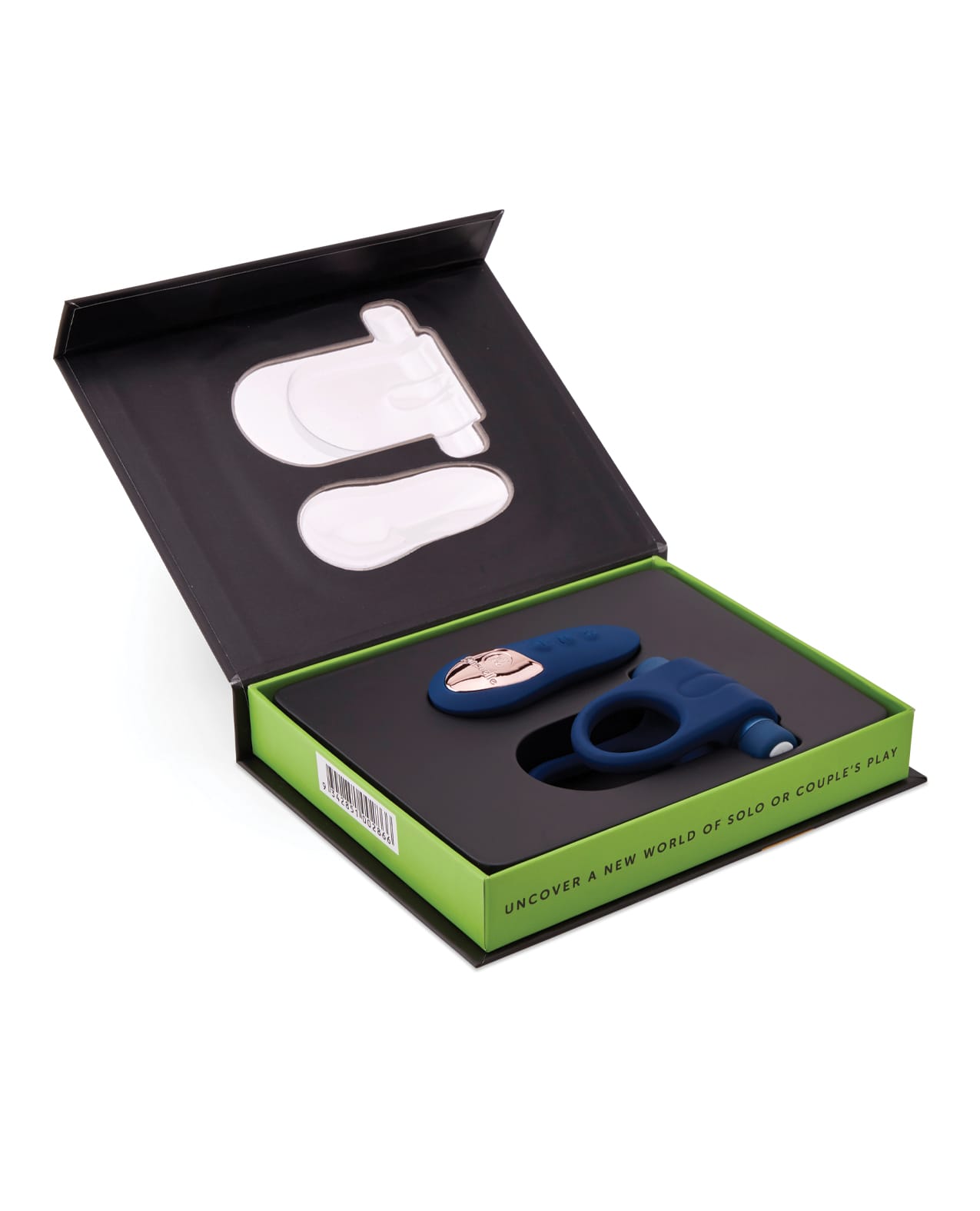 Nu Sensuelle Silicone Remote Control XLR8 Turbo Boost Bullet Ring - Navy - Image 2