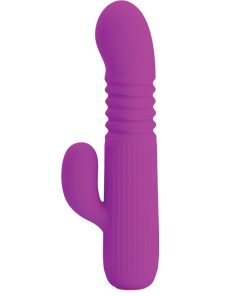 Alternative view of Pretty Love Leopold Mini Thruster Vibe - Fuchsia