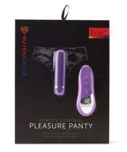 Alternative view of Nu Sensuelle Pleasure Panty Bullet w/Remote Control 15 Function - Purple