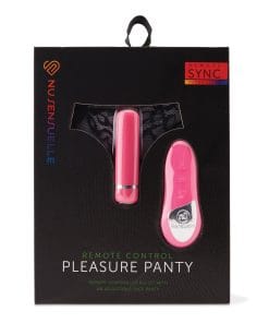 Alternative view of Nu Sensuelle Pleasure Panty Bullet w/Remote Control 15 Function - Pink