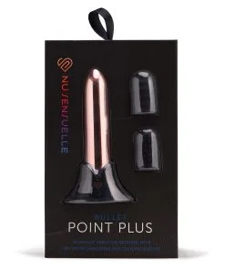 Alternative view of Nu Sensuelle Point Plus Rechargeable Bullet - Rose Gold