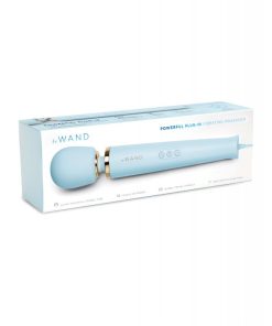 Alternative view of Le Wand Powerful Plug-In Vibrating Massager - Sky Blue