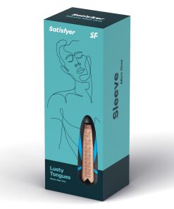 Alternative view of Satisfyer Men Sleeve Lusty Tongues