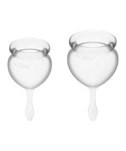 Alternative view of Satisfyer Feel Good Menstrual Cup - Transparent